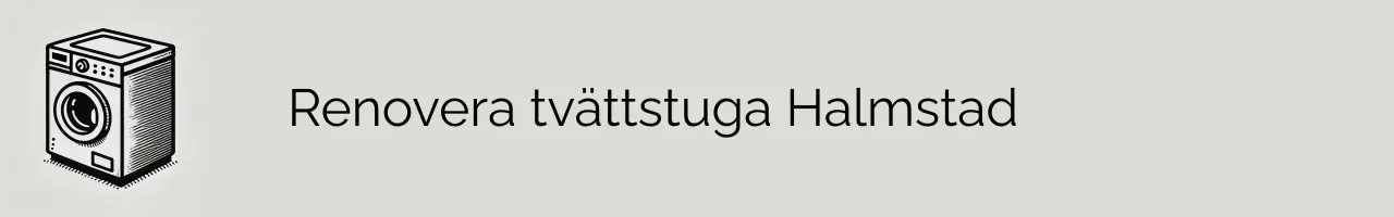 Renovera tvättstuga Halmstad